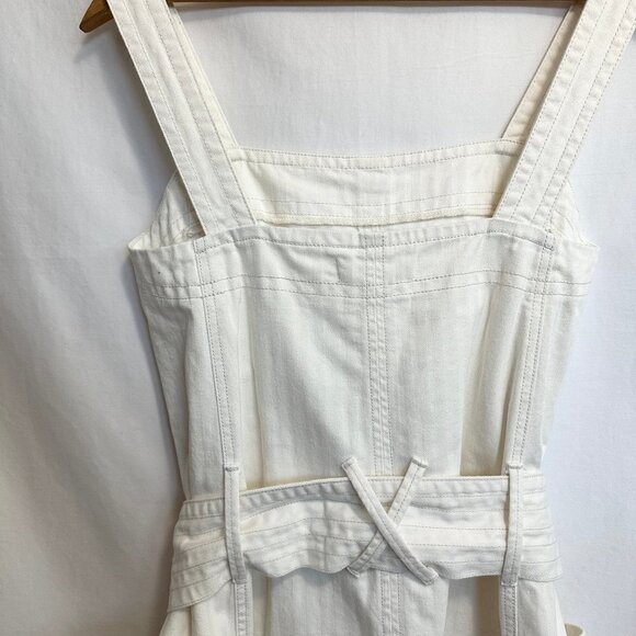 Everlane | The Organic Cotton Herringbone Dress - Picture 4 of 10